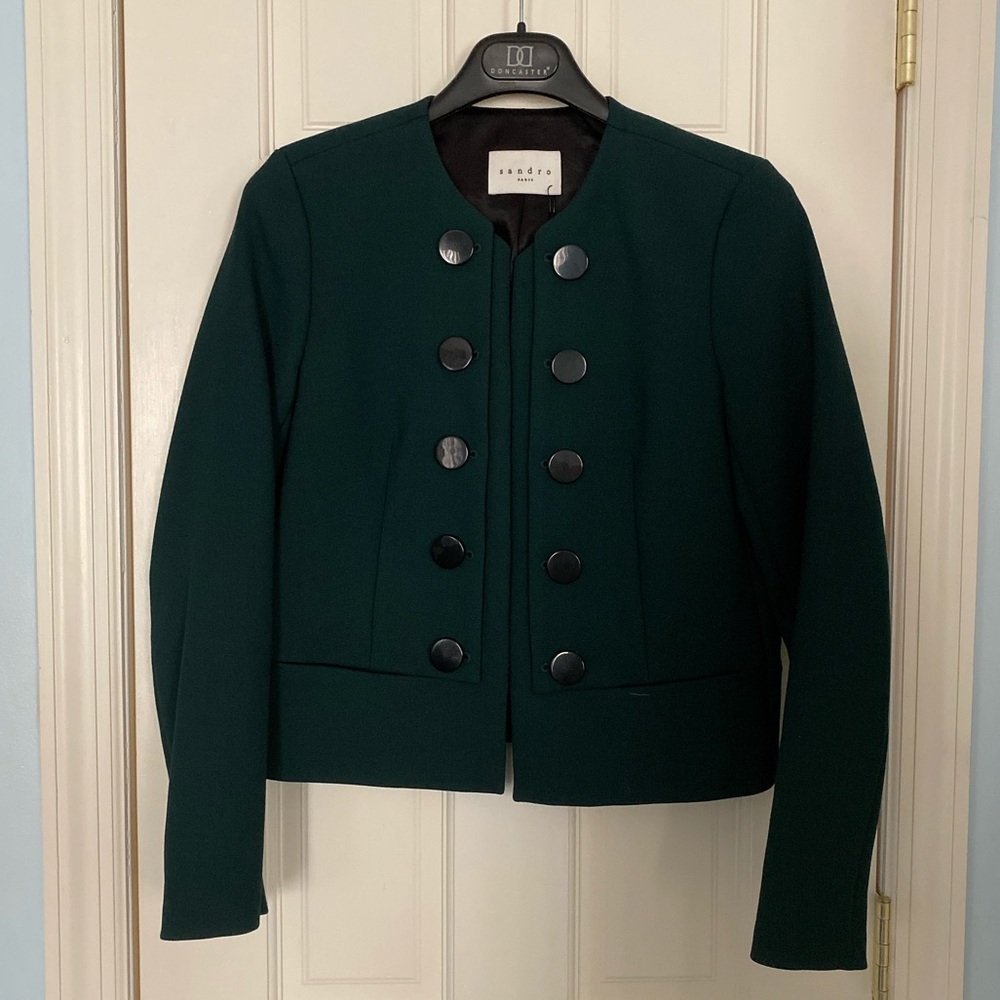 New Green Sandro jacket